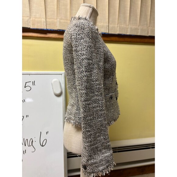 NEW Rag & Bone Carmen Tweed Wool-Blend Jacket Button-Up Blazer Business Casual 0 - Picture 12 of 16